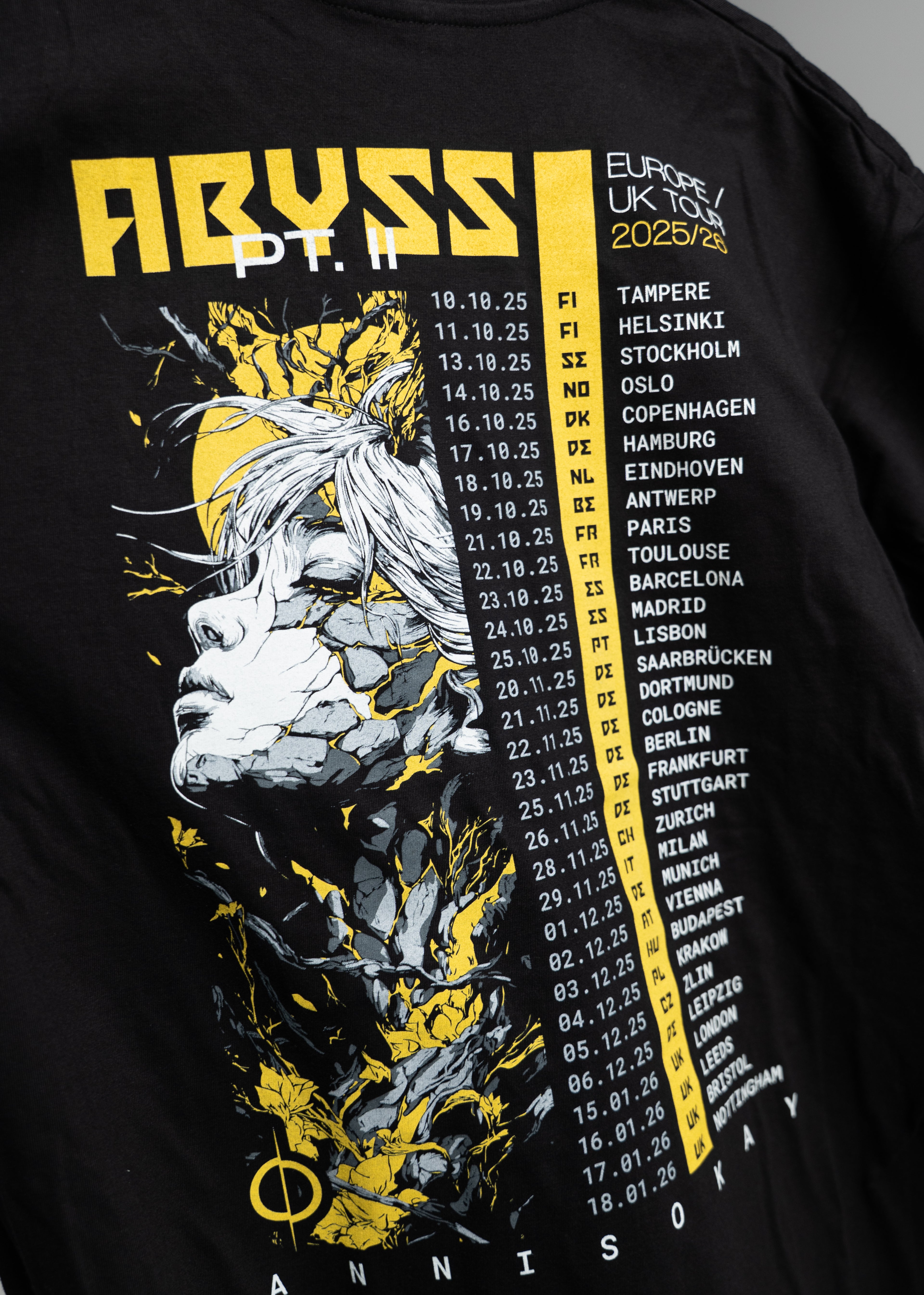 ABYSS Pt. 2 Tour Shirt – Limited Leftovers